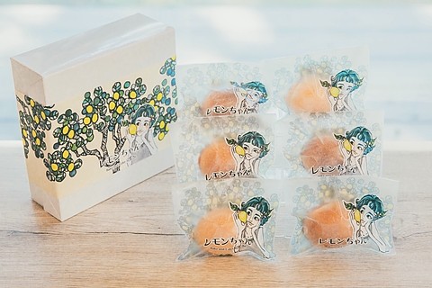 静岡県菊川市パンと洋菓子のお店『Bake and Cake ぱふ』レモンケーキのレモンちゃん